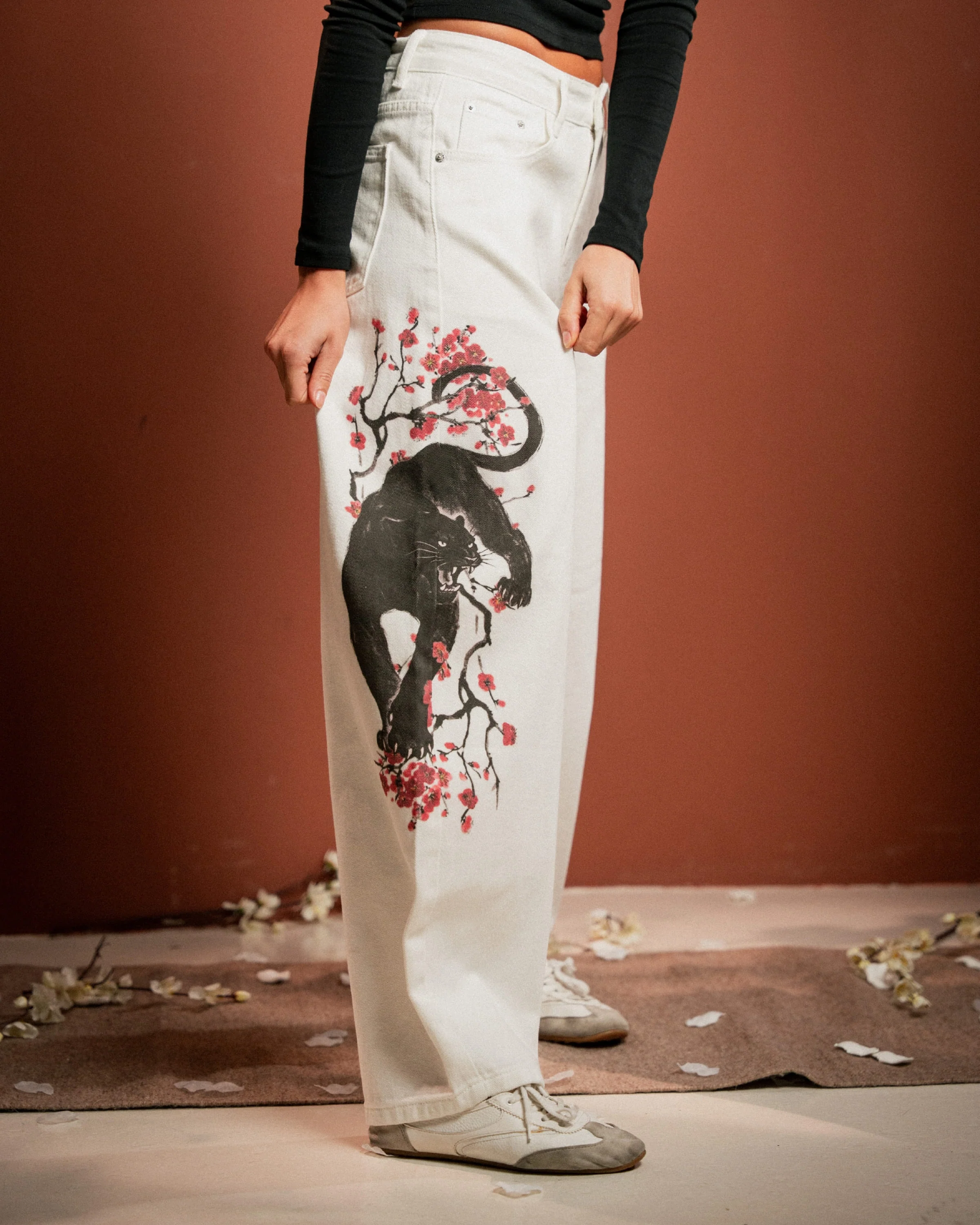 Black Panther Barrel Jeans - Image 10