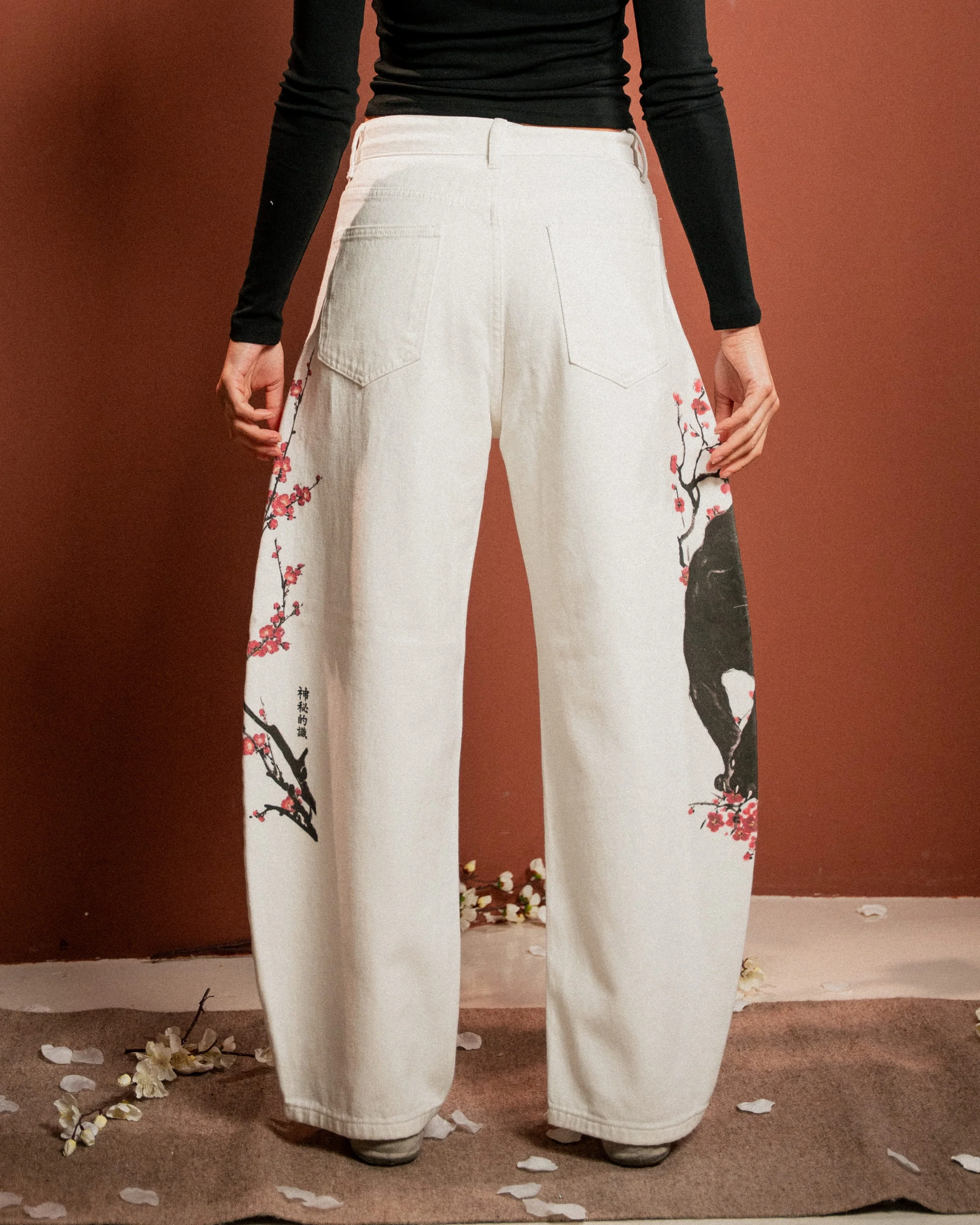 Black Panther Barrel Jeans - Image 5