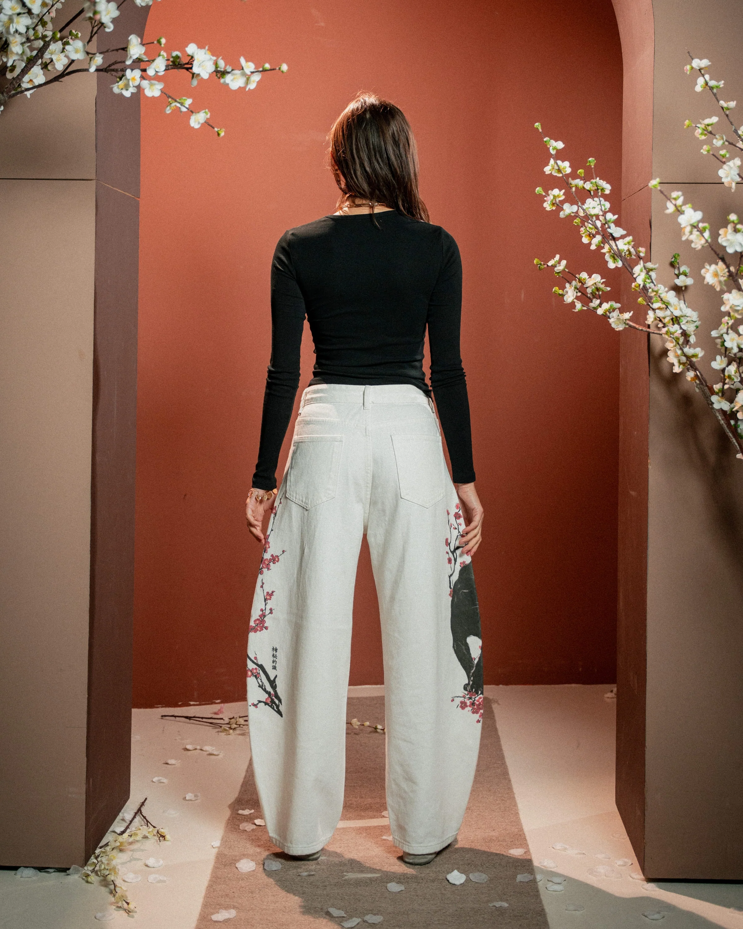 Black Panther Barrel Jeans - Image 7