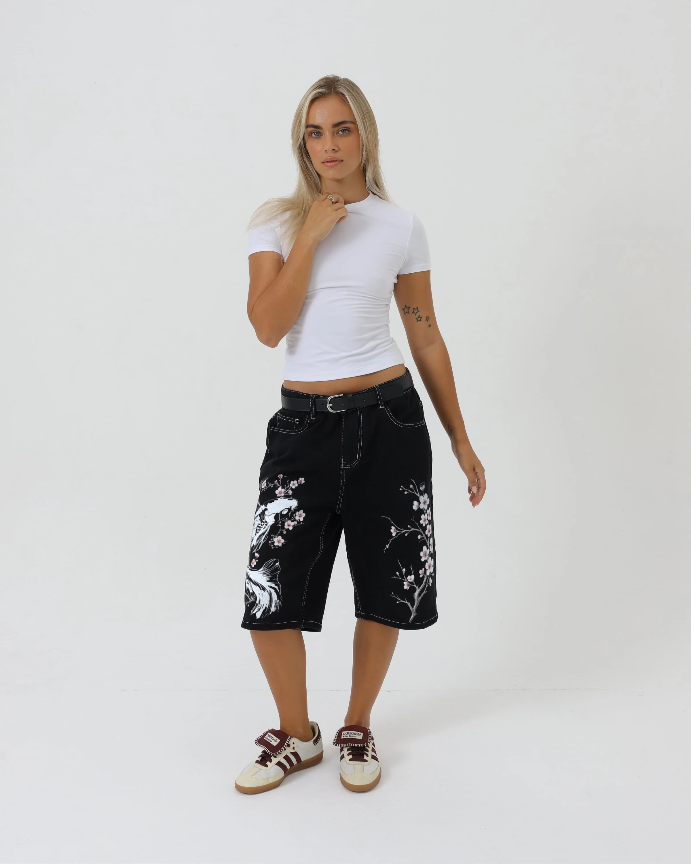 KoiBloom Long Shorts - Image 5
