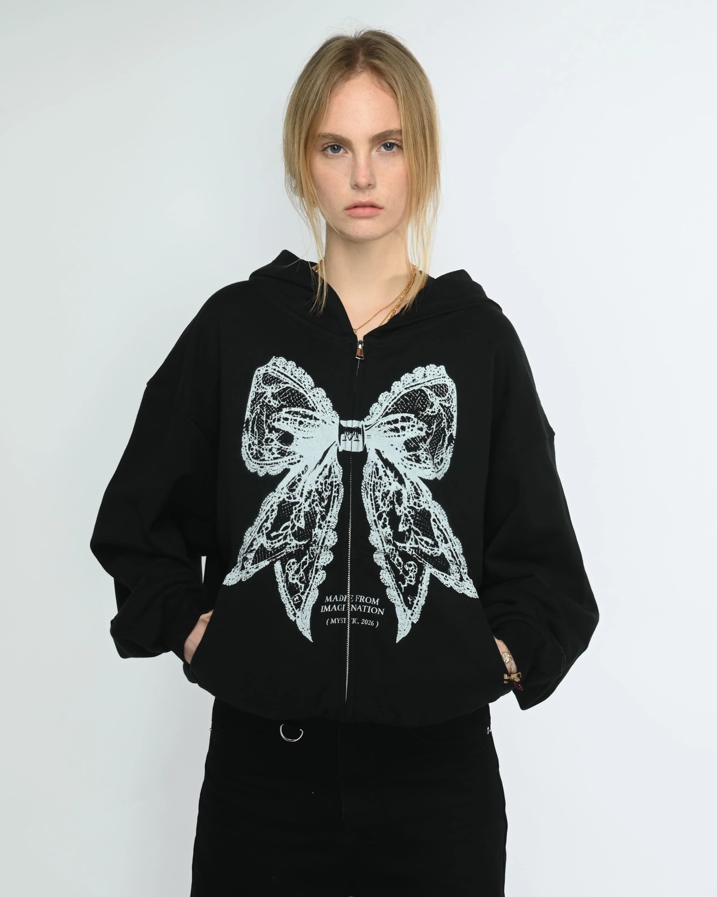 Lace Ribbon Zipper - Image 2