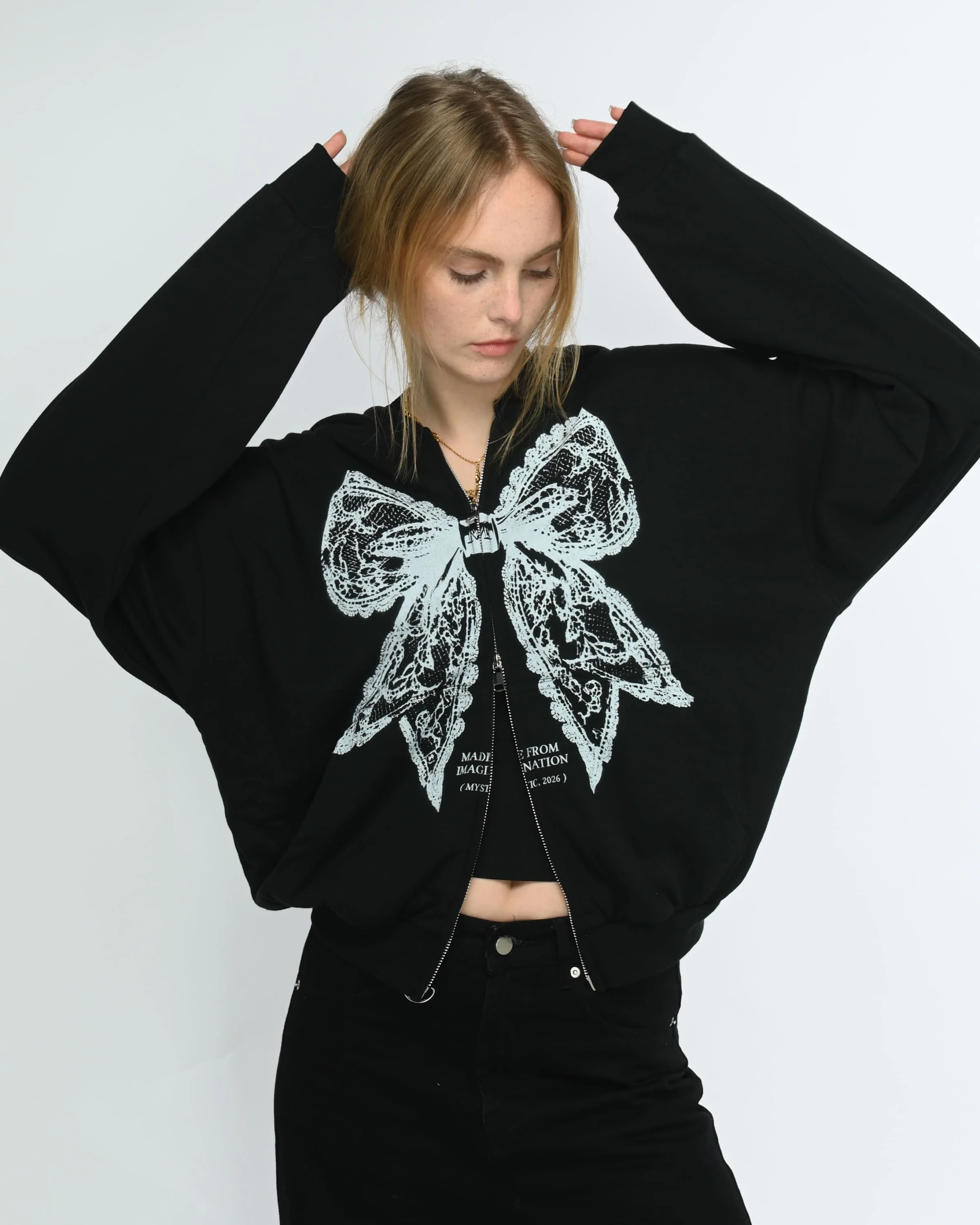 Lace Ribbon Zipper - Image 4