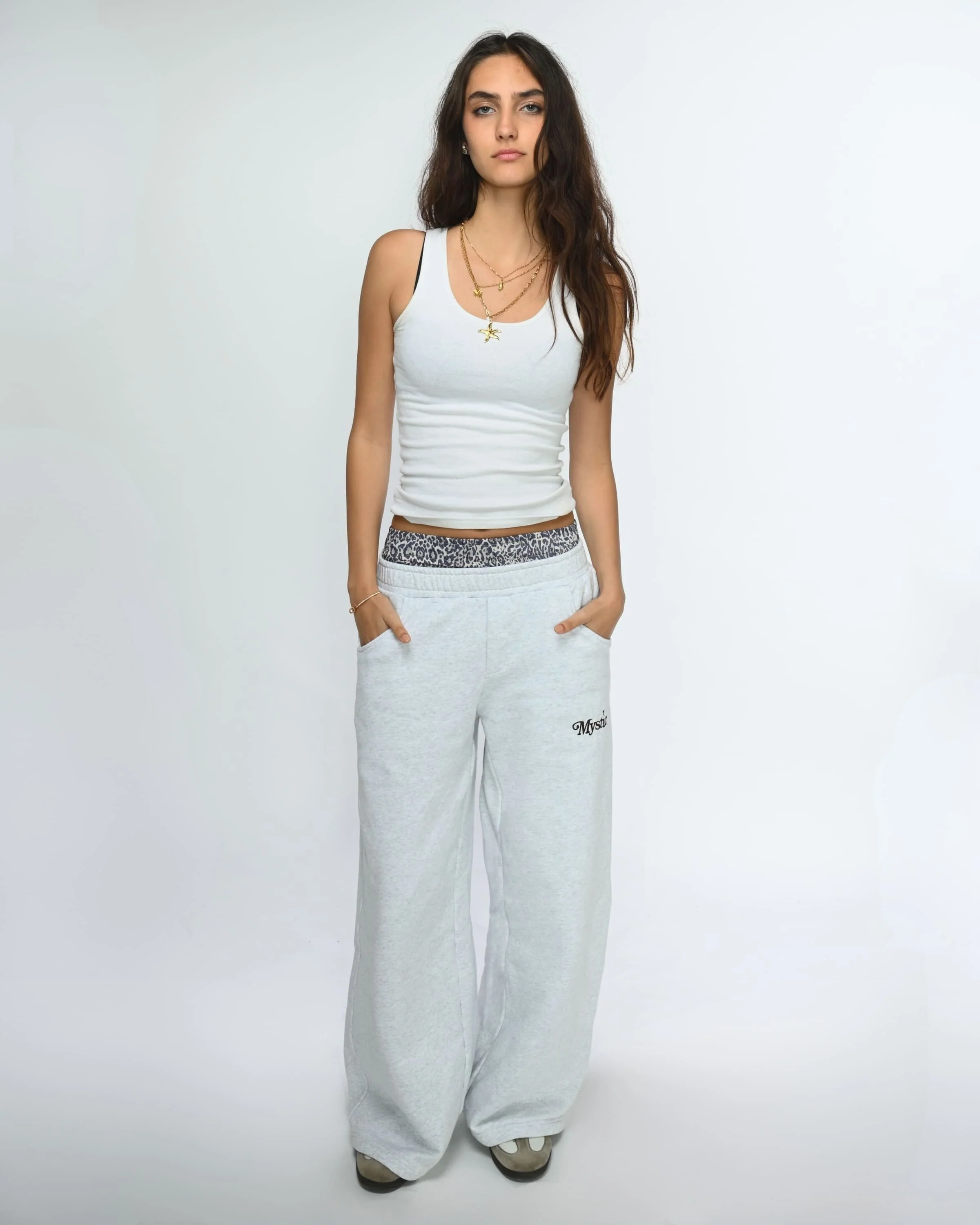 Leopard Double Waist Sweatpants - Image 6