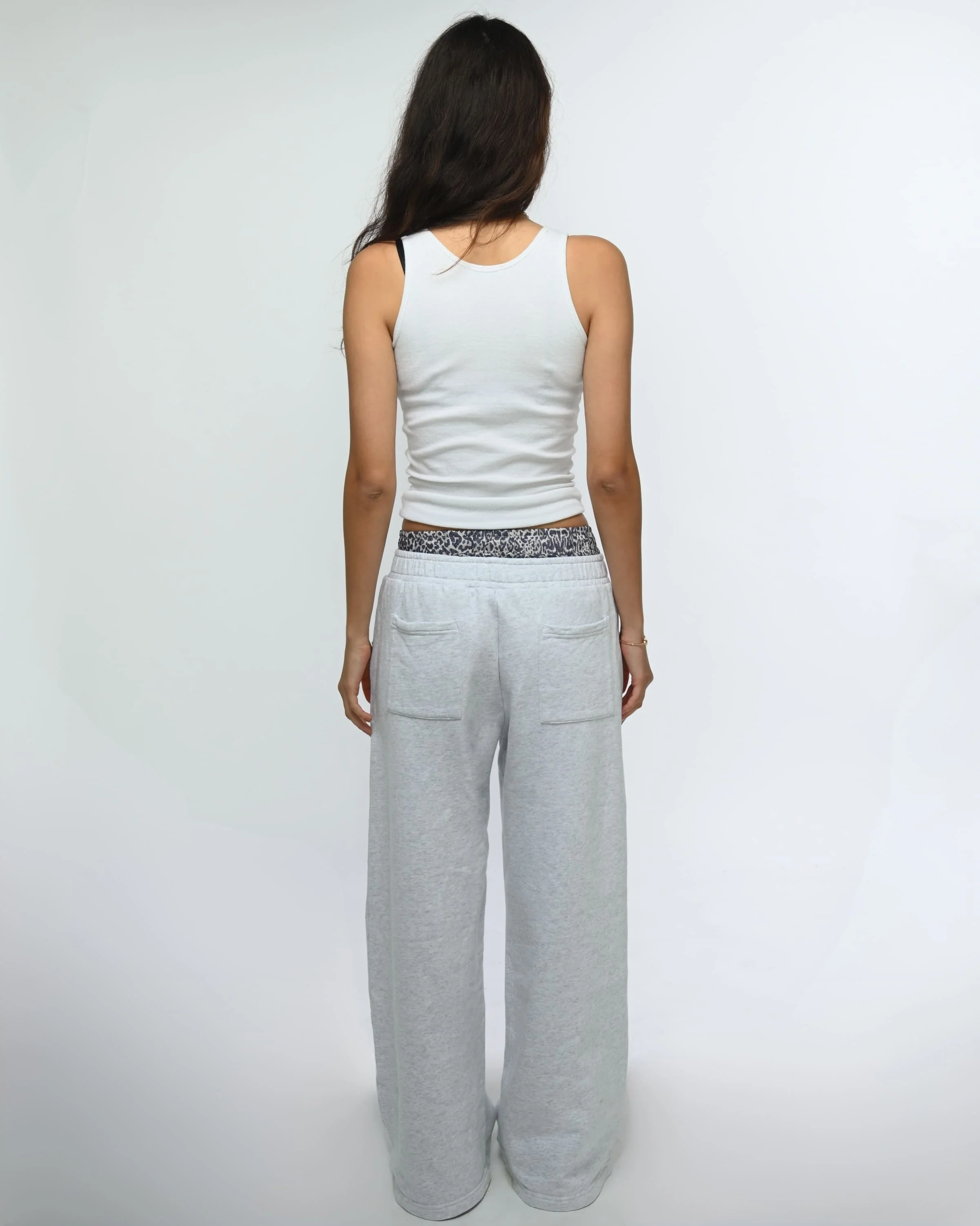 Leopard Double Waist Sweatpants - Image 7