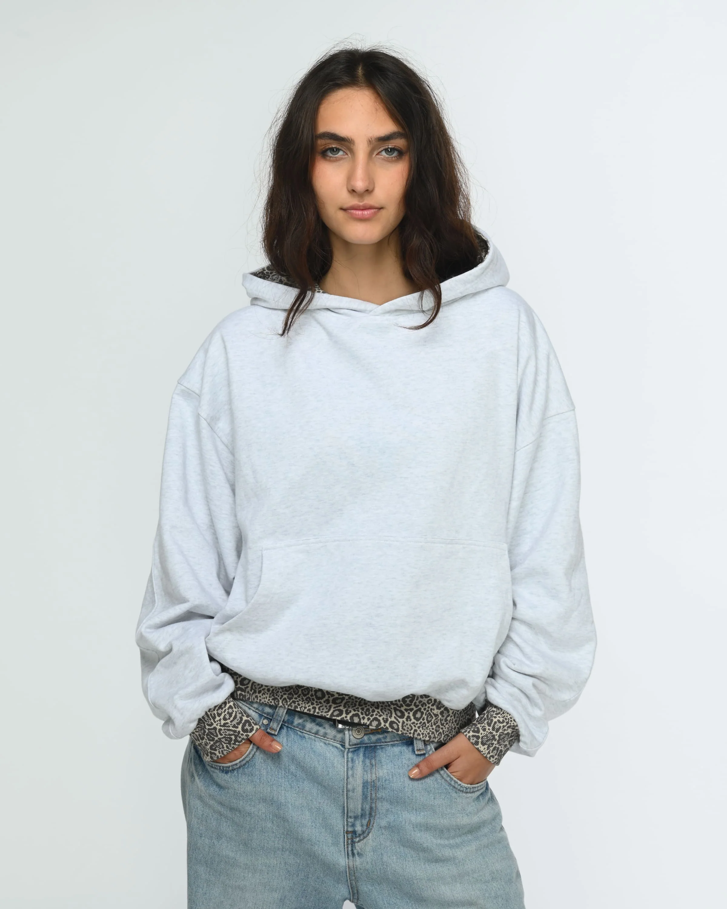 Leopard Layer Hoodie - Image 3