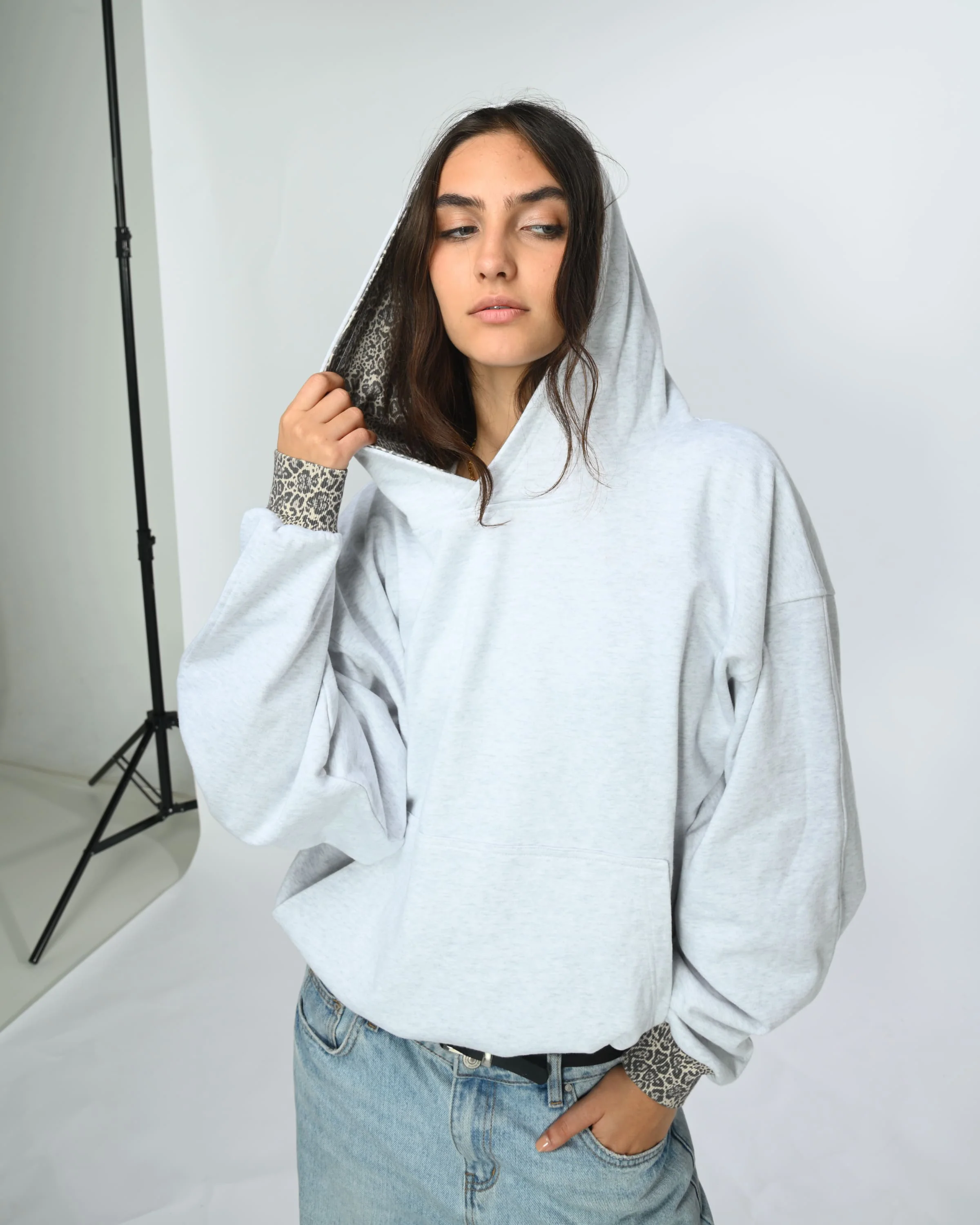 Leopard Layer Hoodie - Image 7