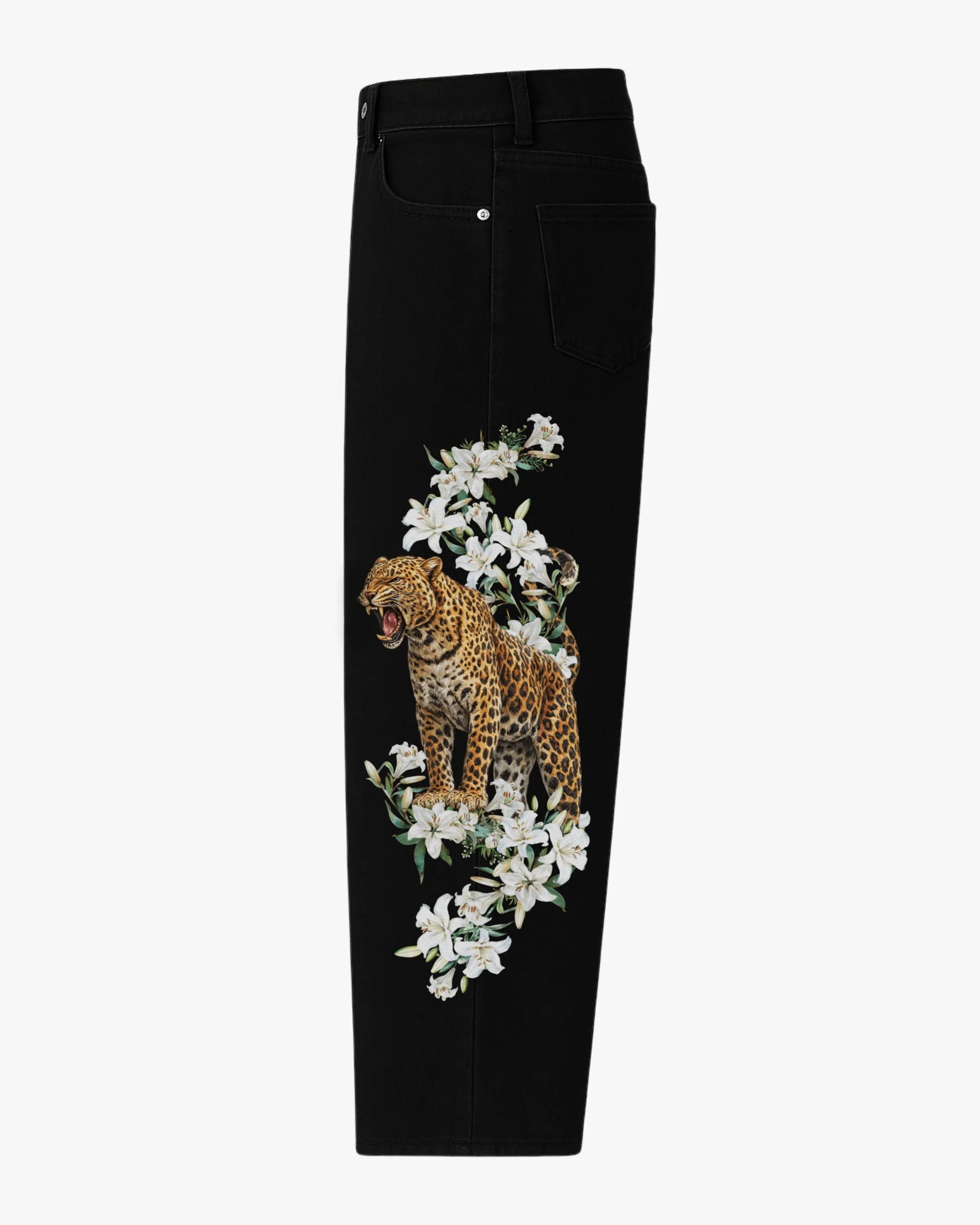 Lunar Leopard Barrel Jeans - Image 2