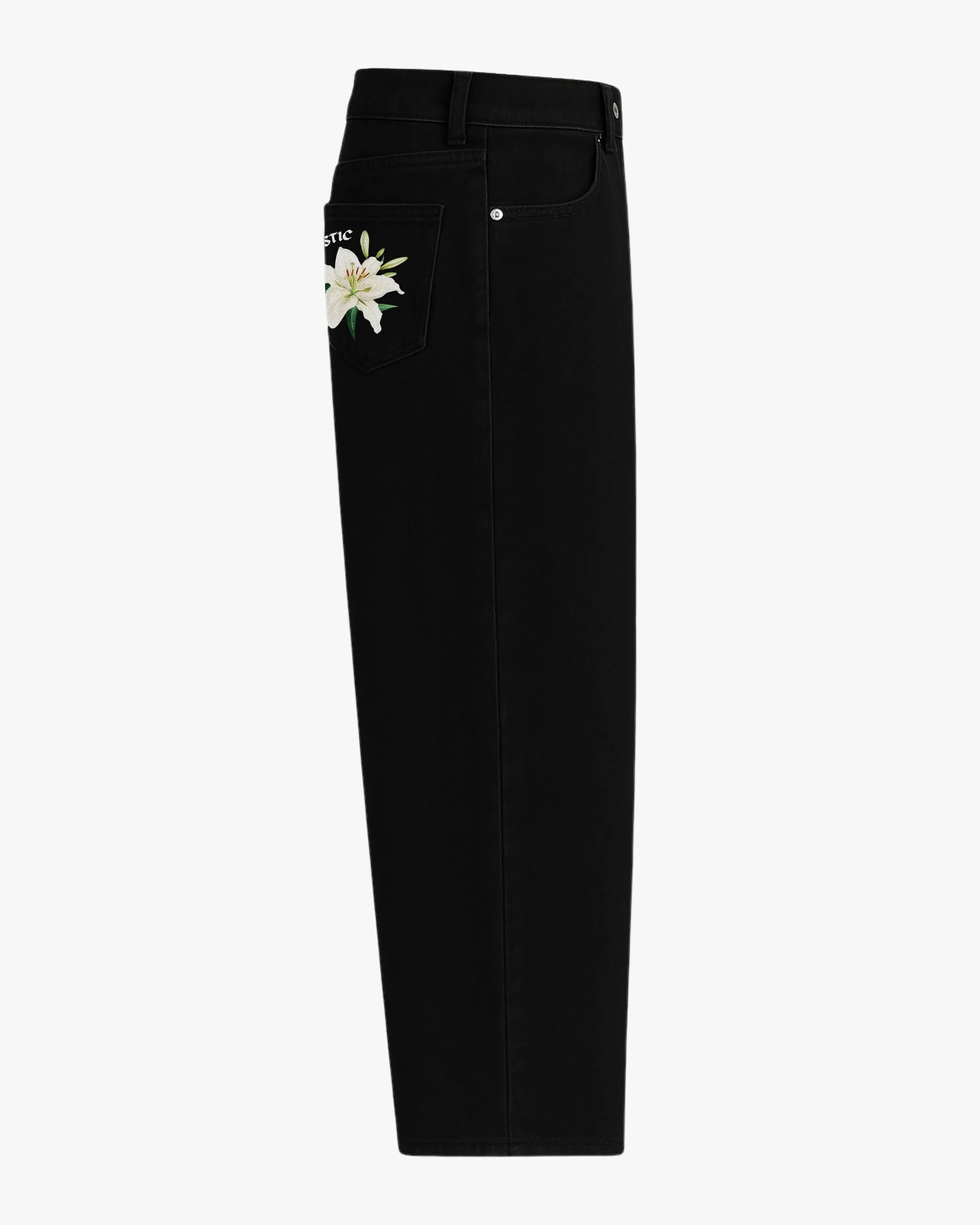 Lunar Leopard Barrel Jeans - Image 3