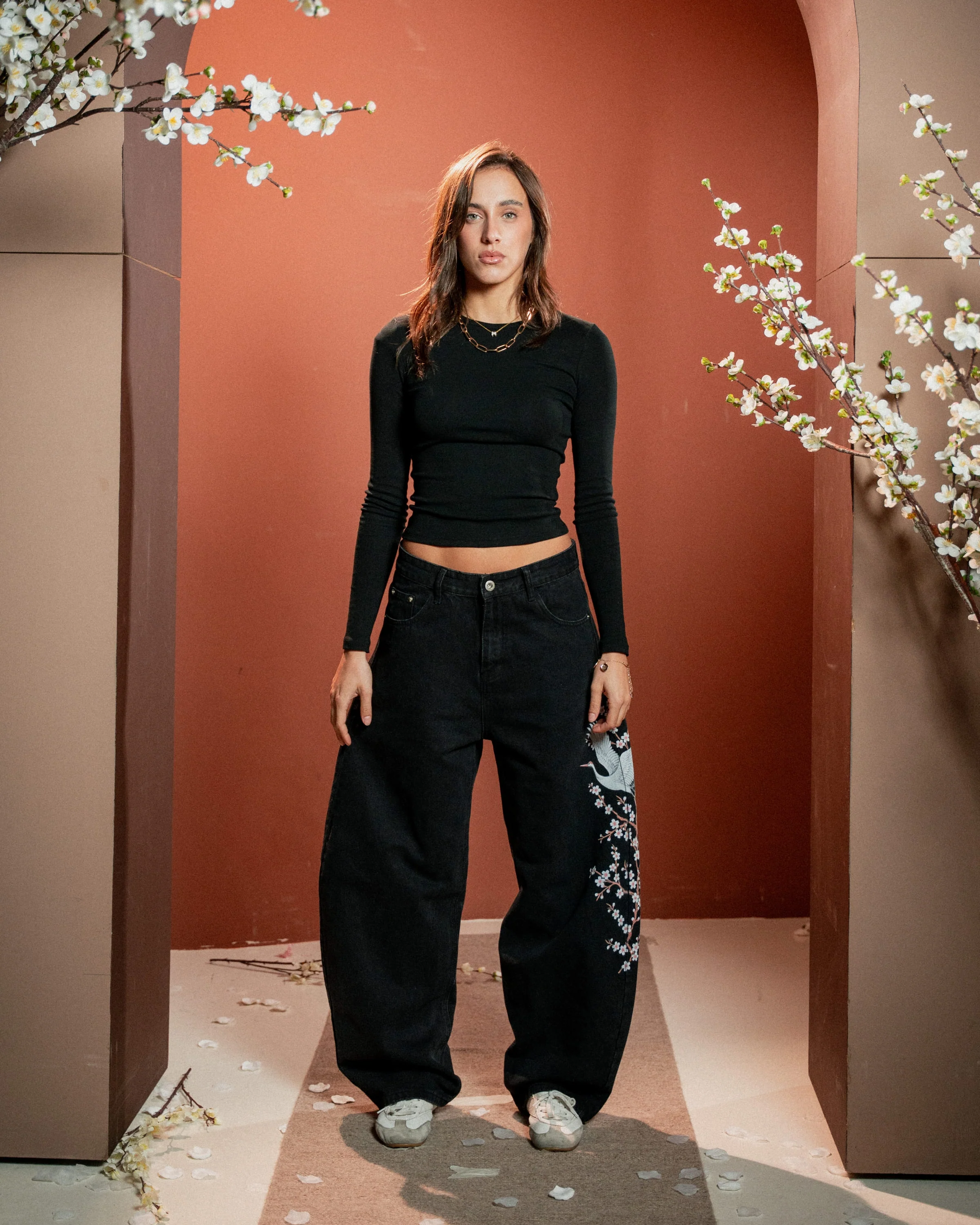 Moonrise Sakura Barrel Jeans - Image 2
