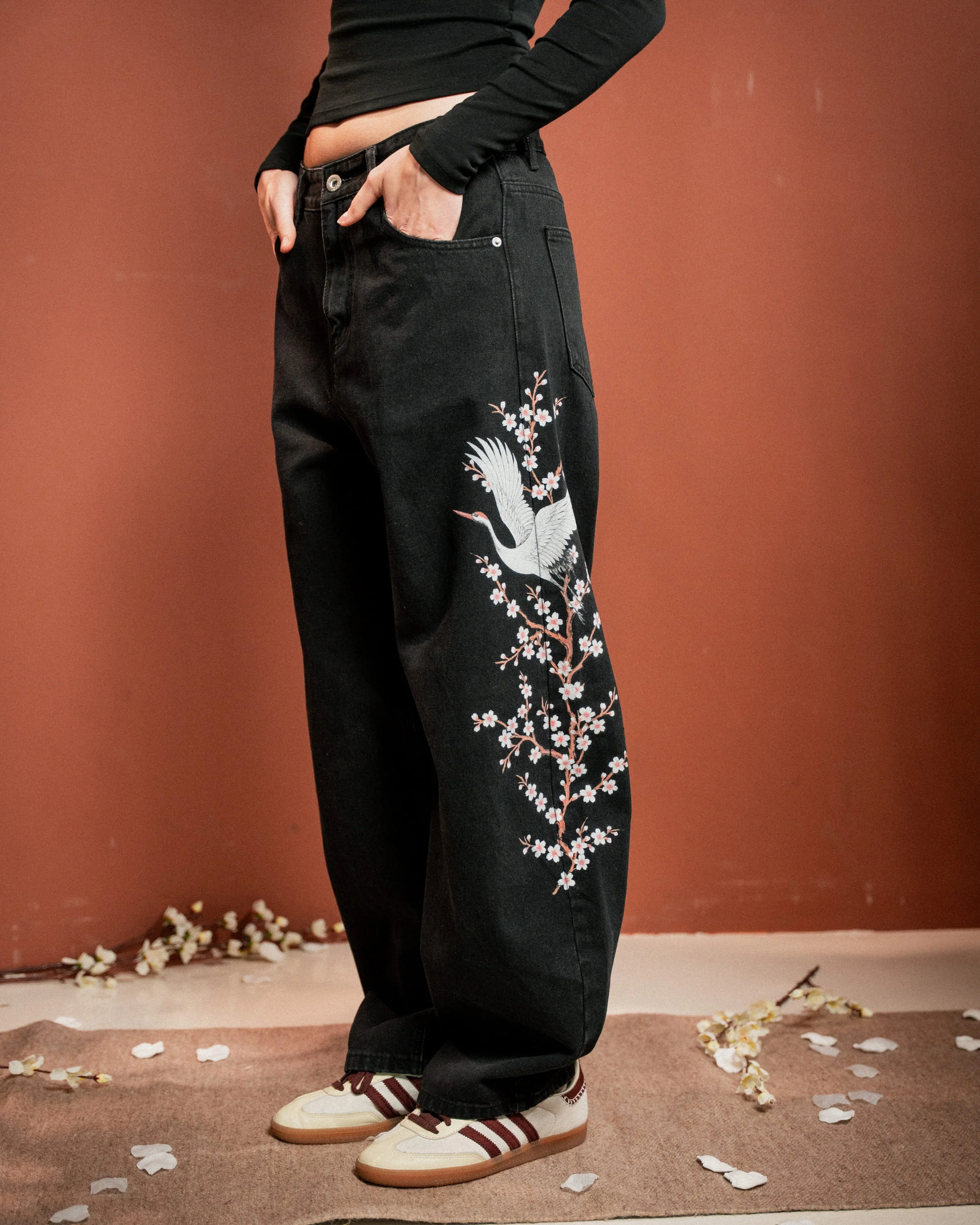 Moonrise Sakura Barrel Jeans - Image 3