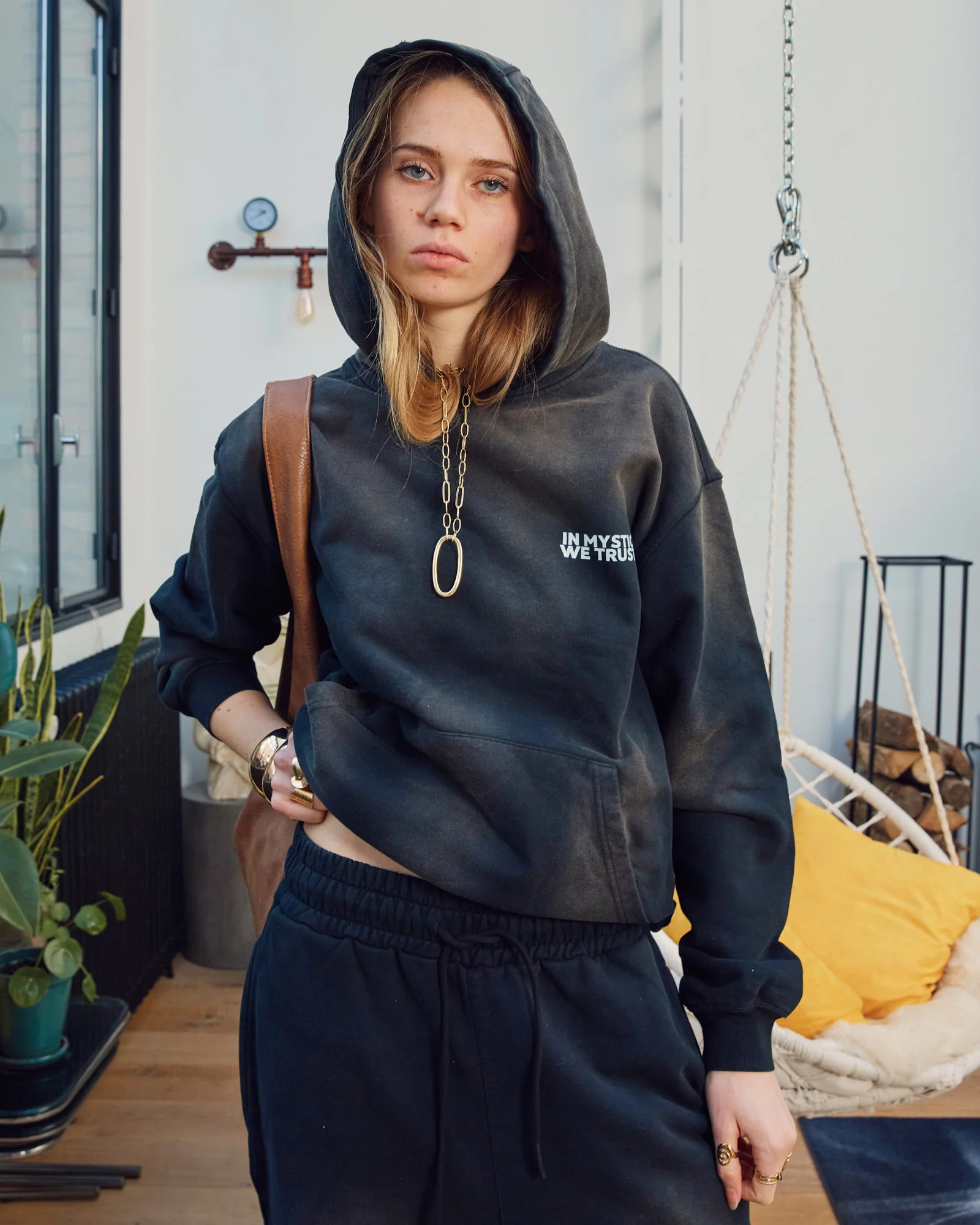 Mystic Black Hoodie - Image 2