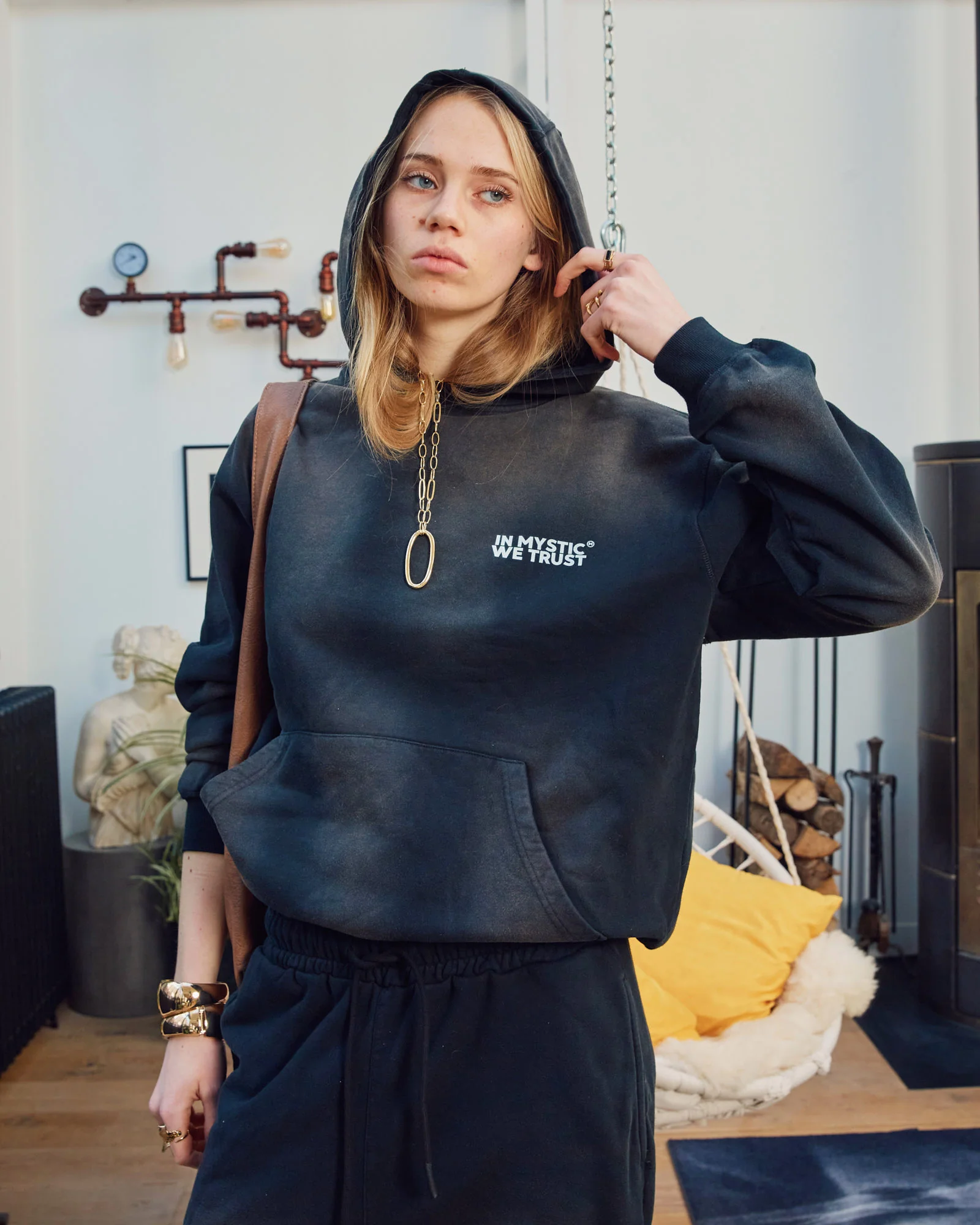 Mystic Black Hoodie - Image 4