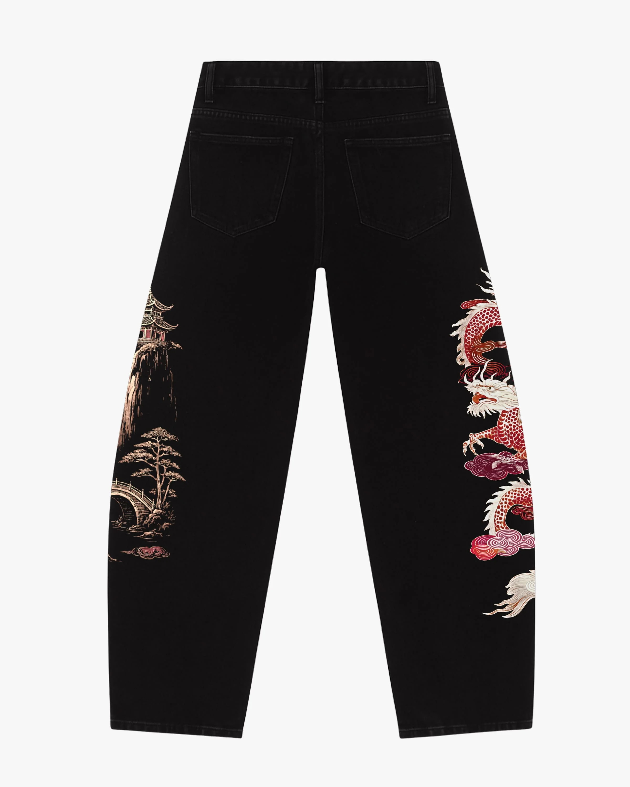 Mystic Dragon Barrel Jeans - Image 10