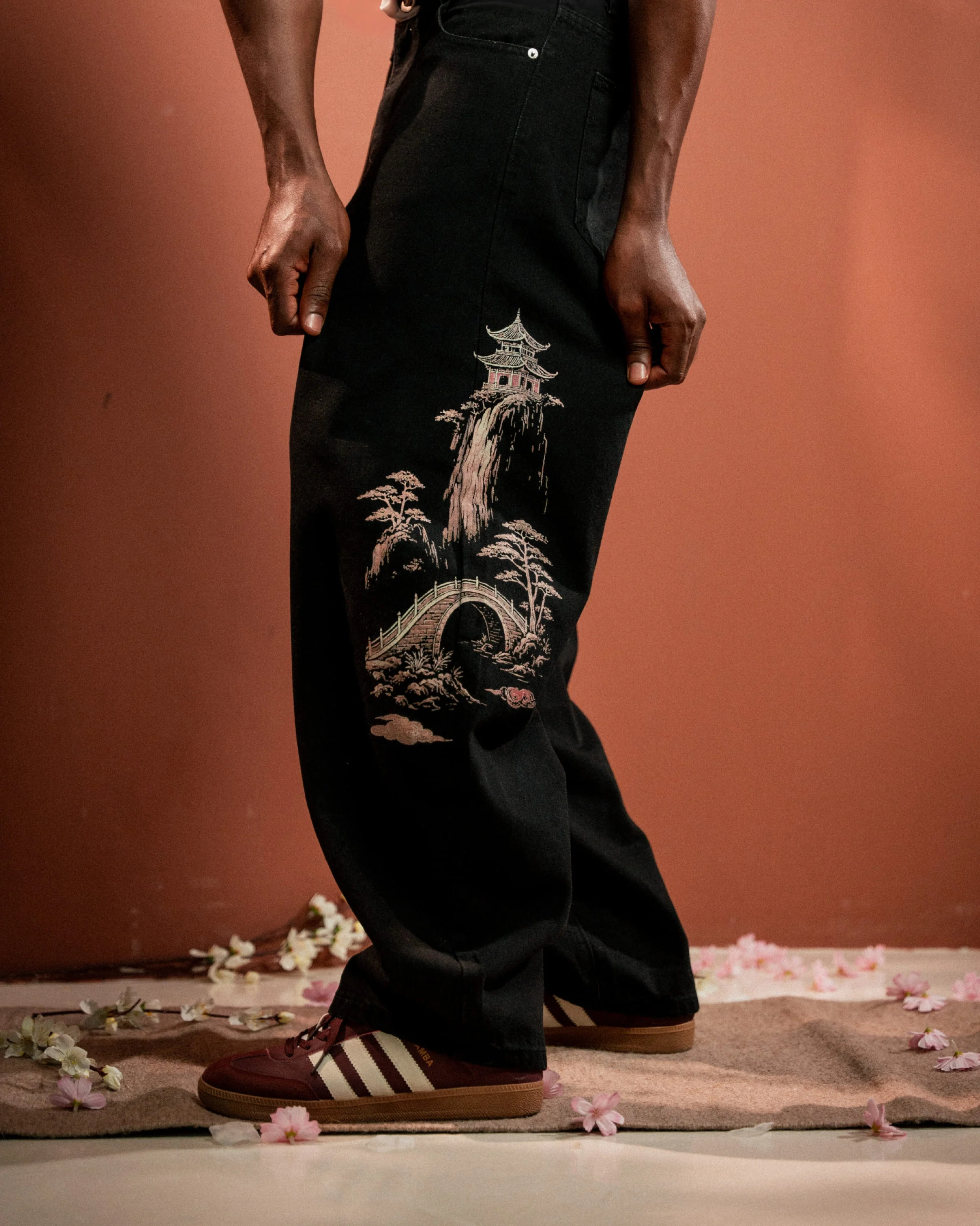 Mystic Dragon Barrel Jeans - Image 4