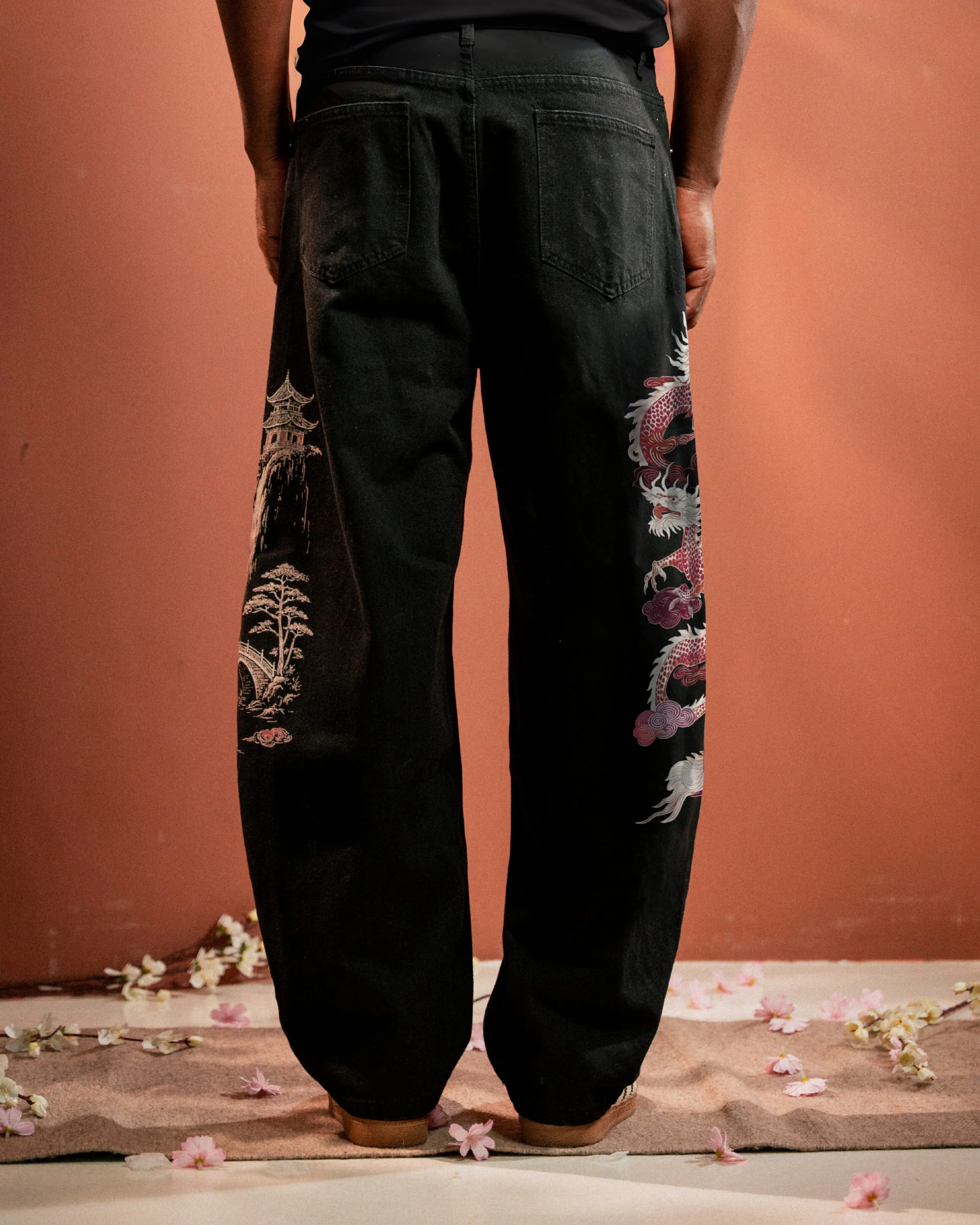 Mystic Dragon Barrel Jeans - Image 5