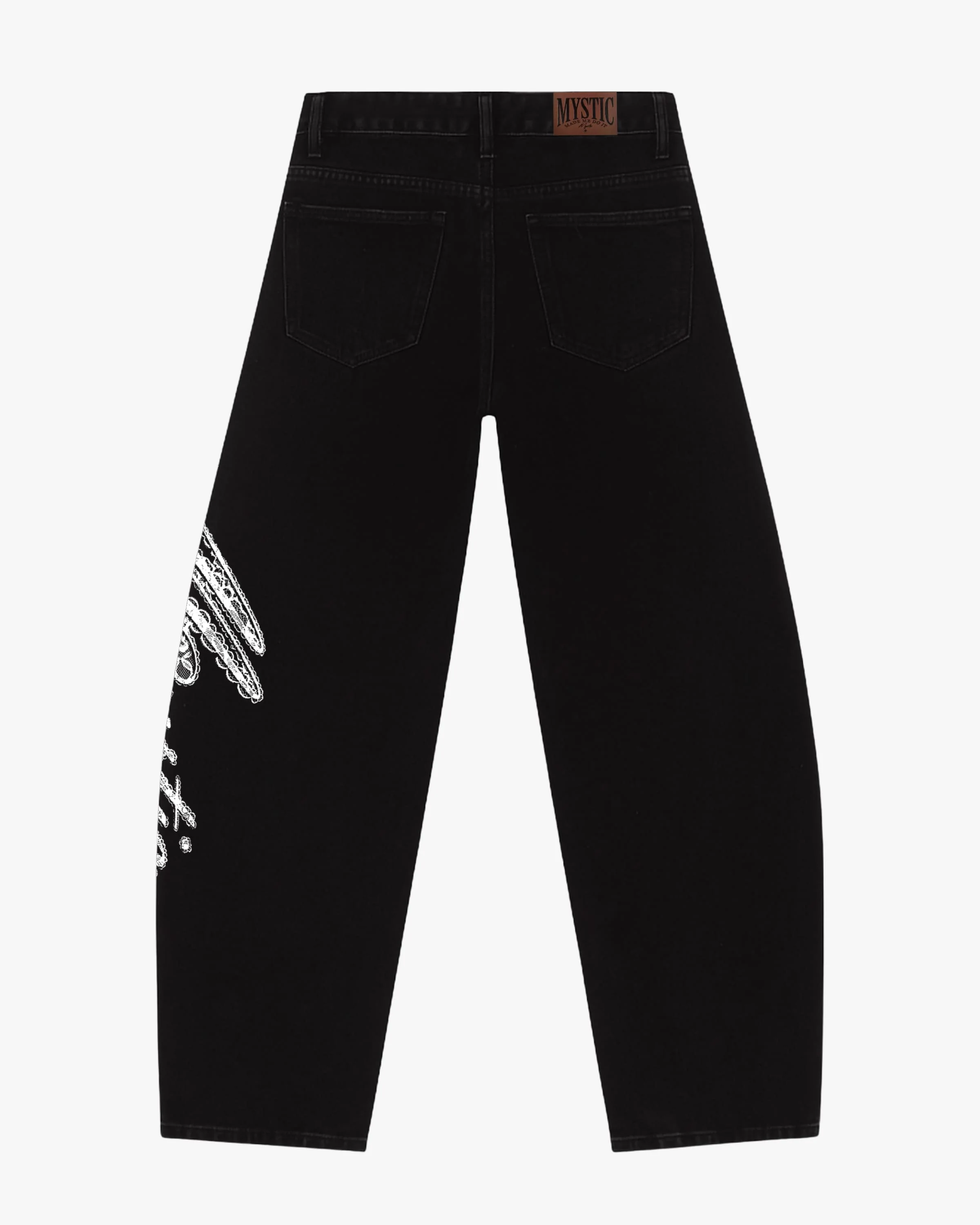 Mystic Lace Barrel Jeans - Image 7