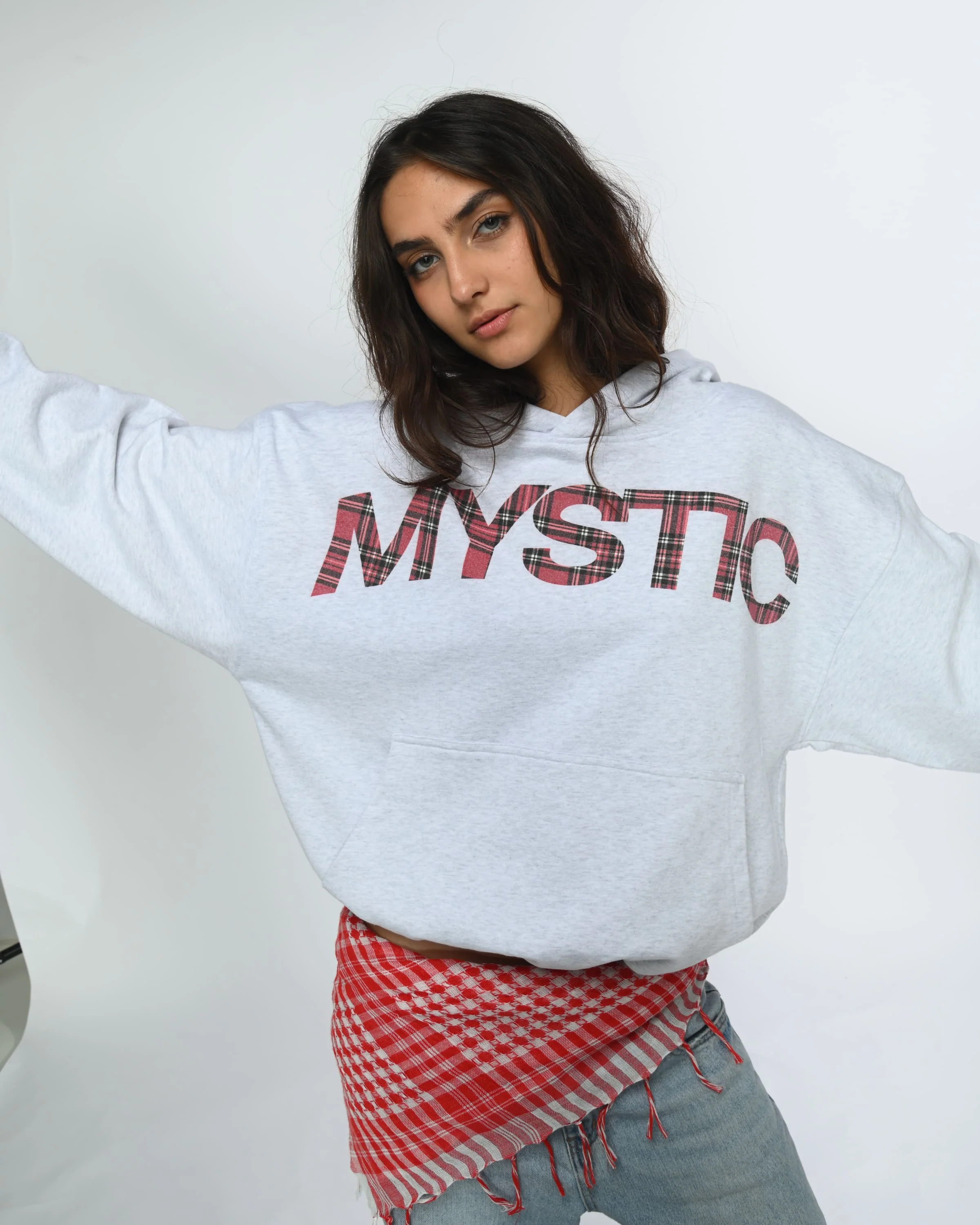 Plaid Mystic Hoodie - Image 4