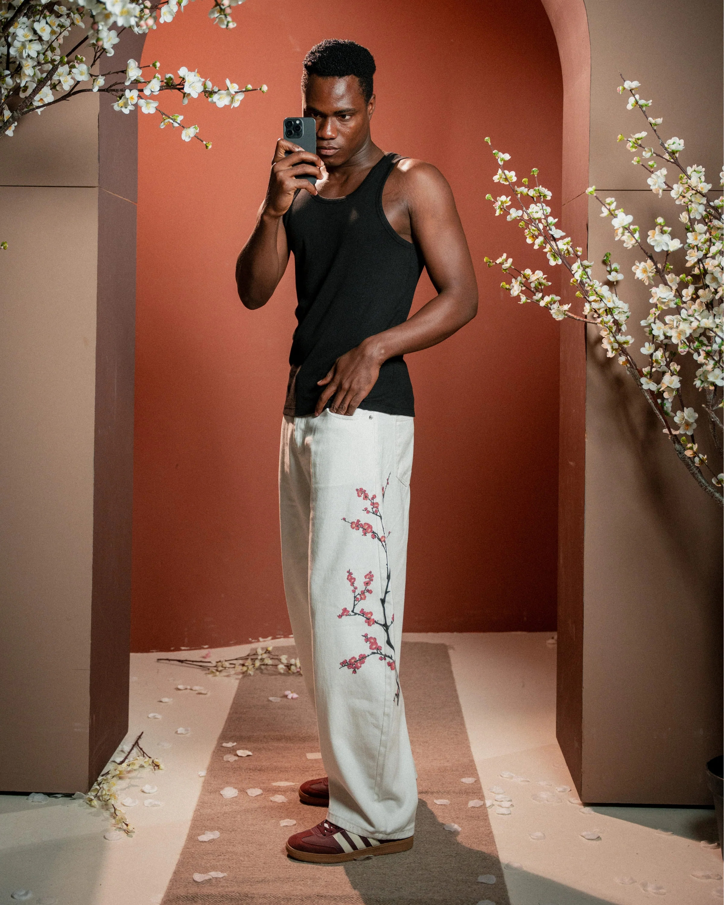 Red Sun Barrel Jeans - Image 8