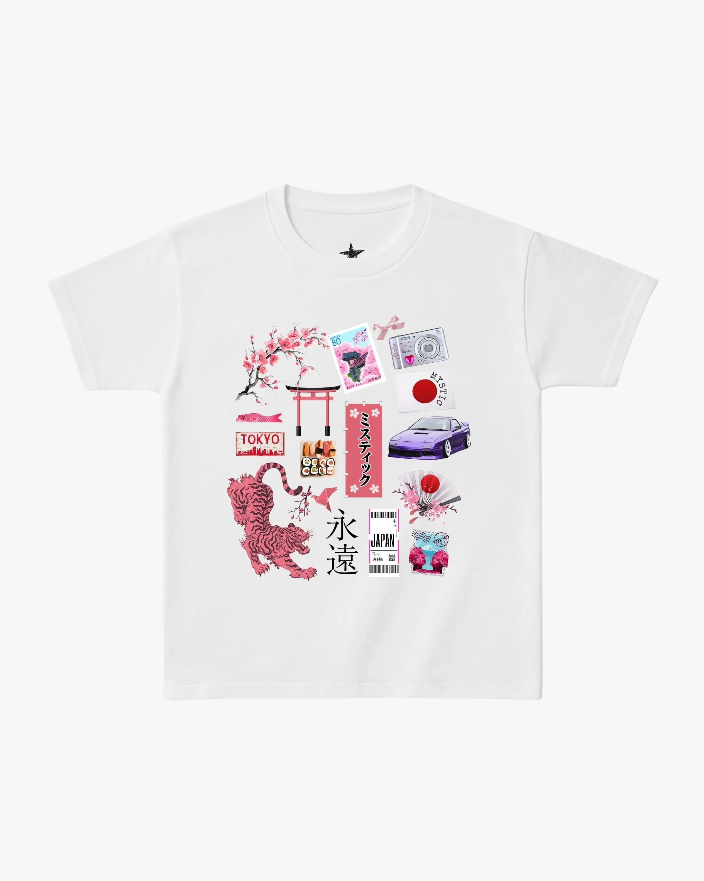 Sakura Rush - Baby Tee - Image 2