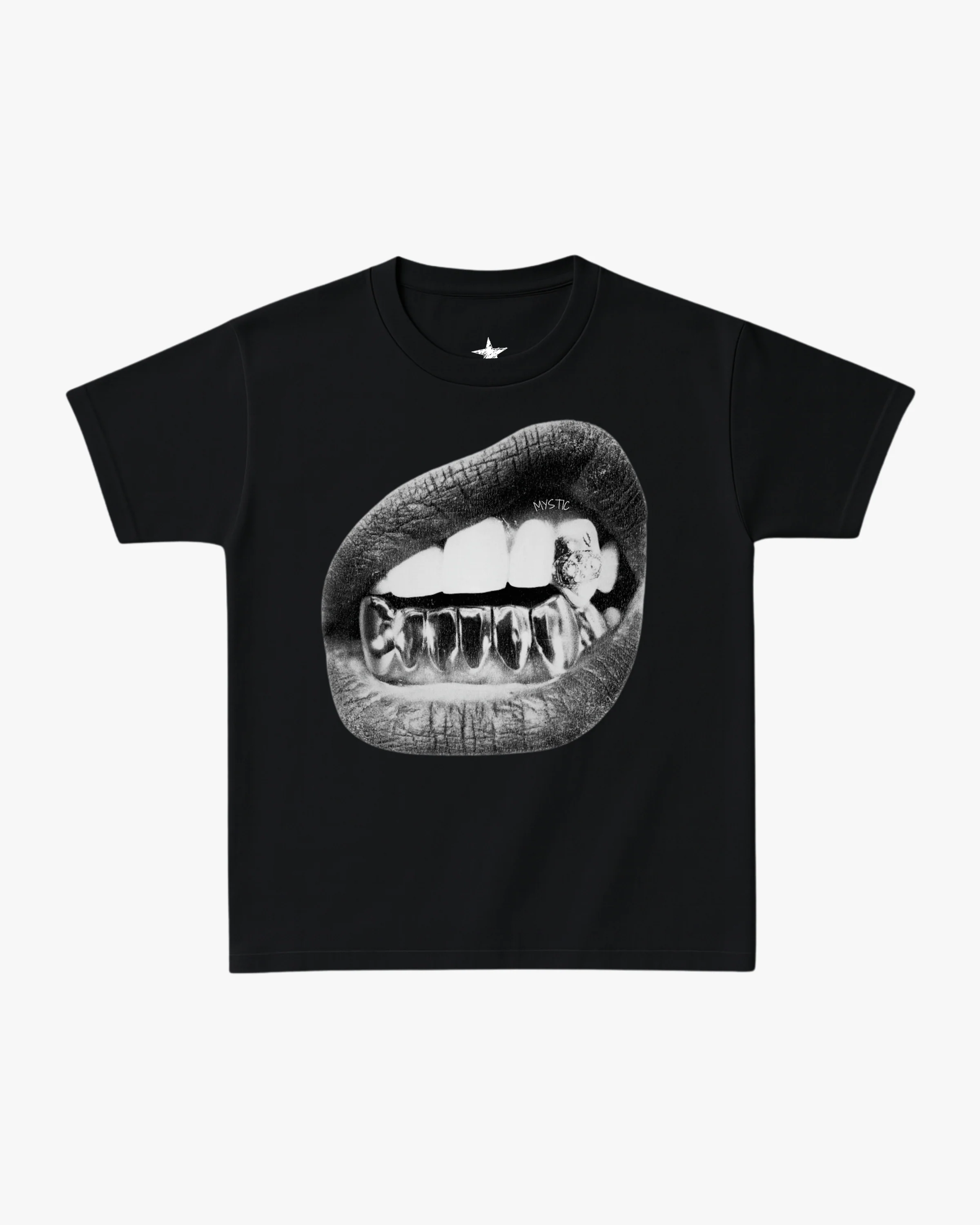 Silver Grillz - Baby Tee - Image 4