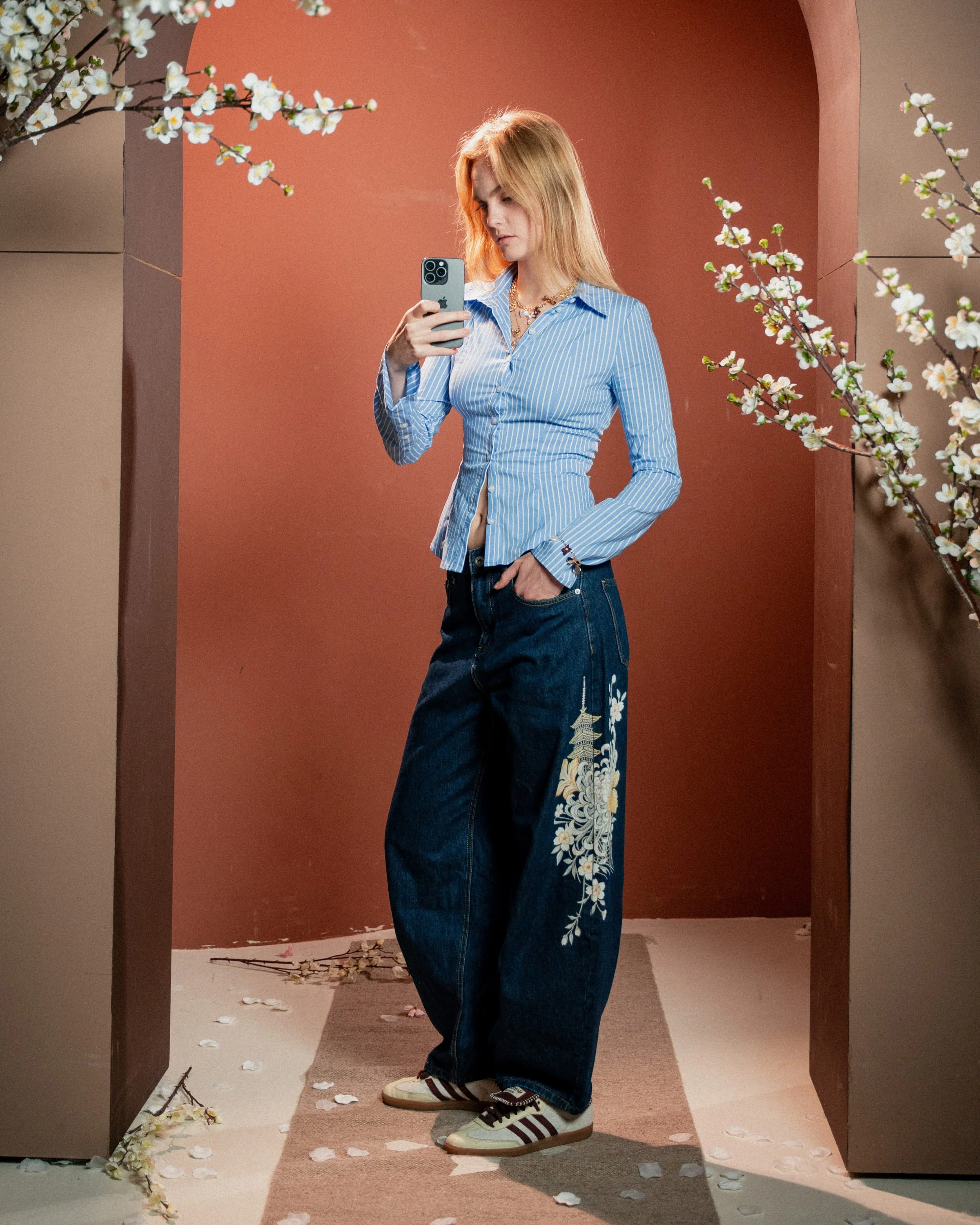 Temple Guardian Barrel Jeans - Image 8