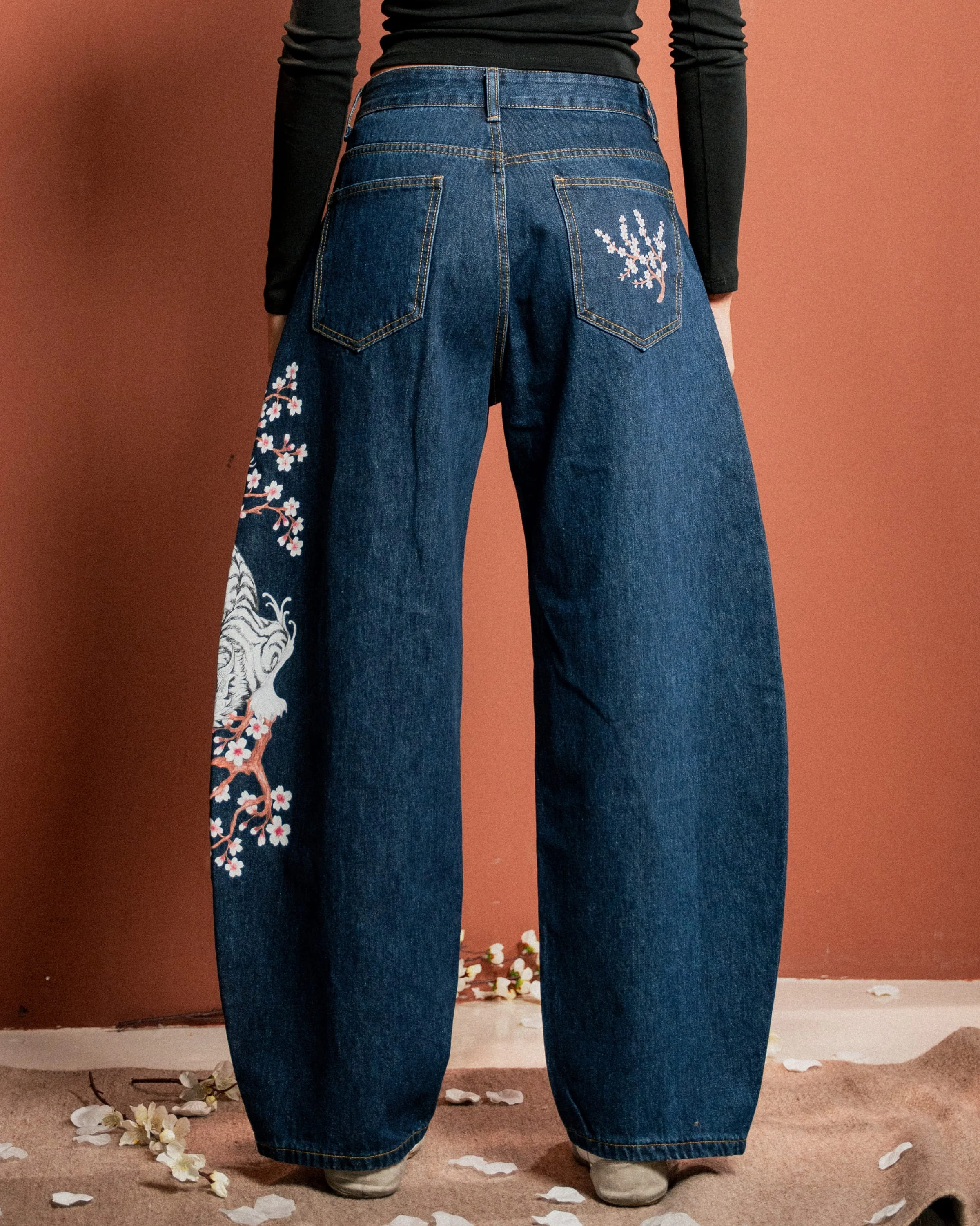 Tiger Spirit Barrel Jeans - Image 4
