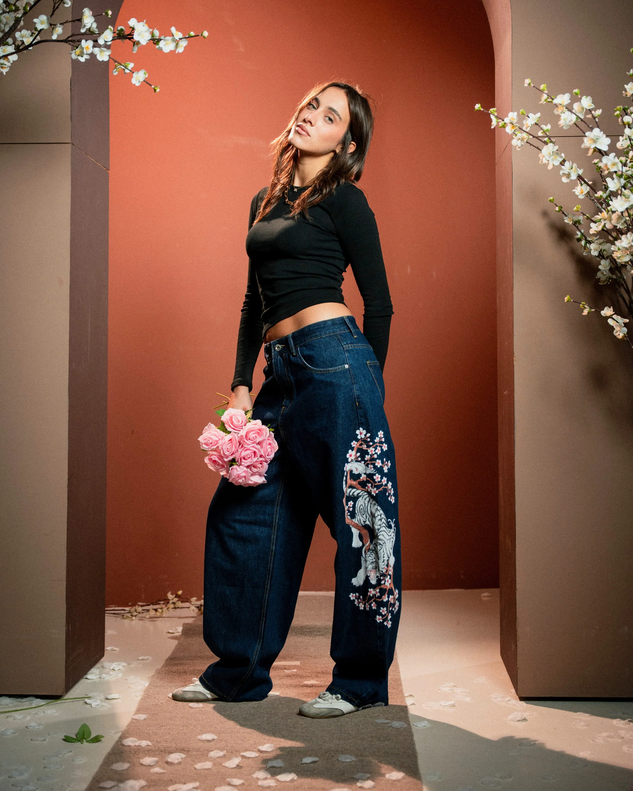 Tiger Spirit Barrel Jeans - Image 6