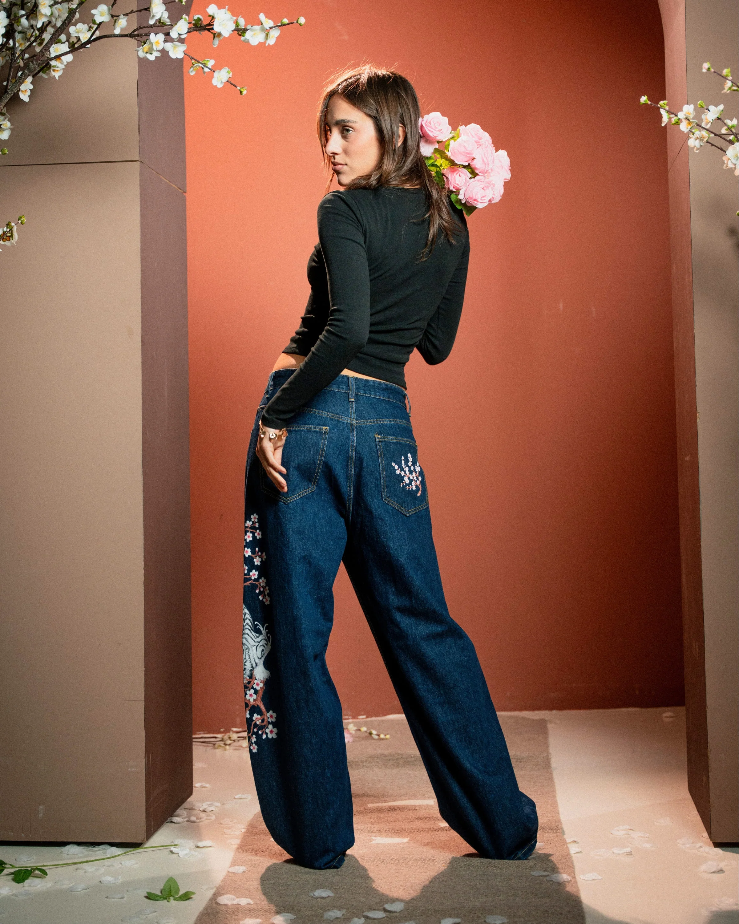 Tiger Spirit Barrel Jeans - Image 7