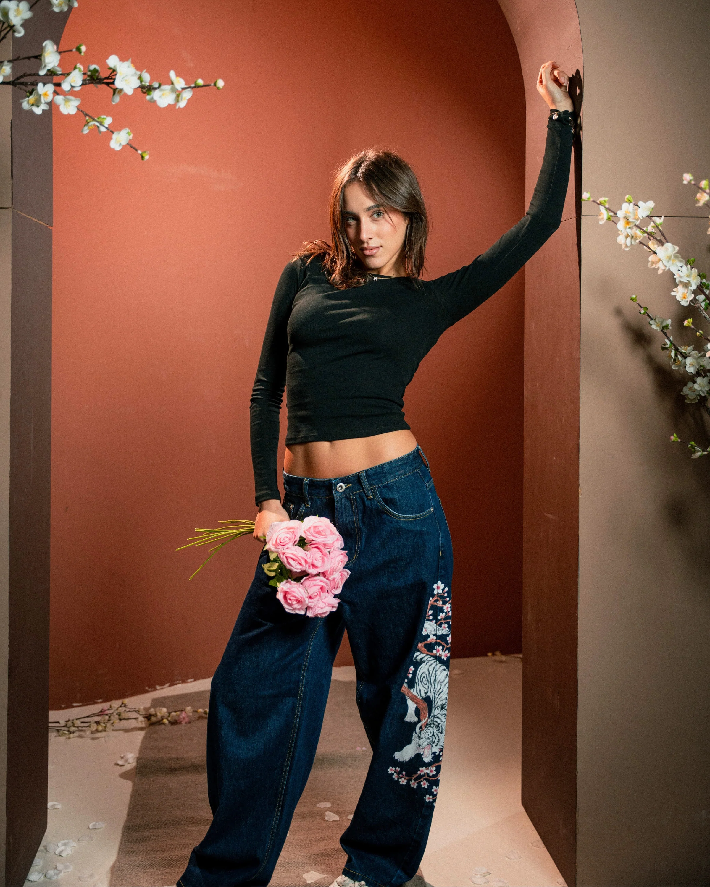 Tiger Spirit Barrel Jeans - Image 8