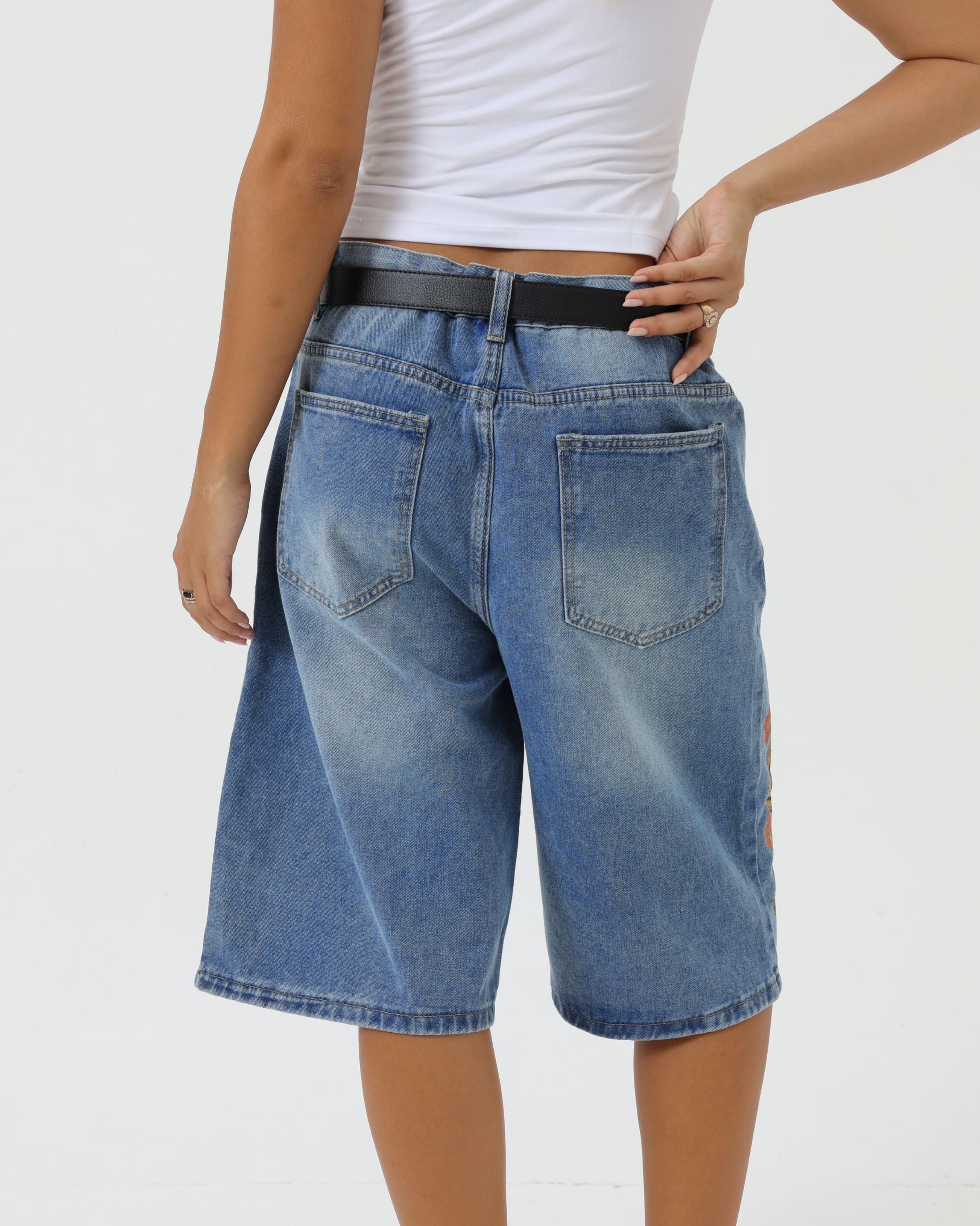 TigerBloom Long Shorts - Image 3