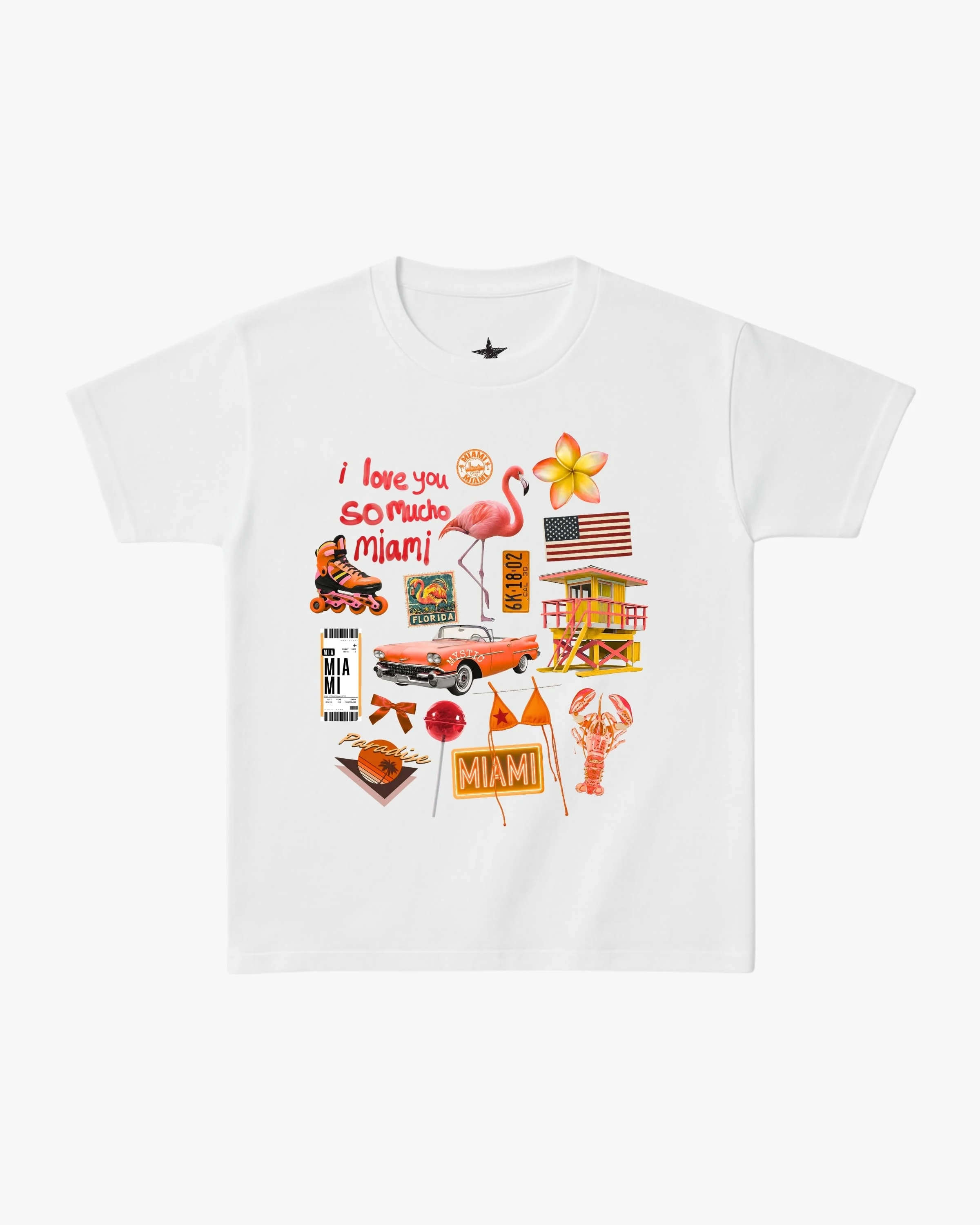 Vice Paradise - Baby Tee - Image 3