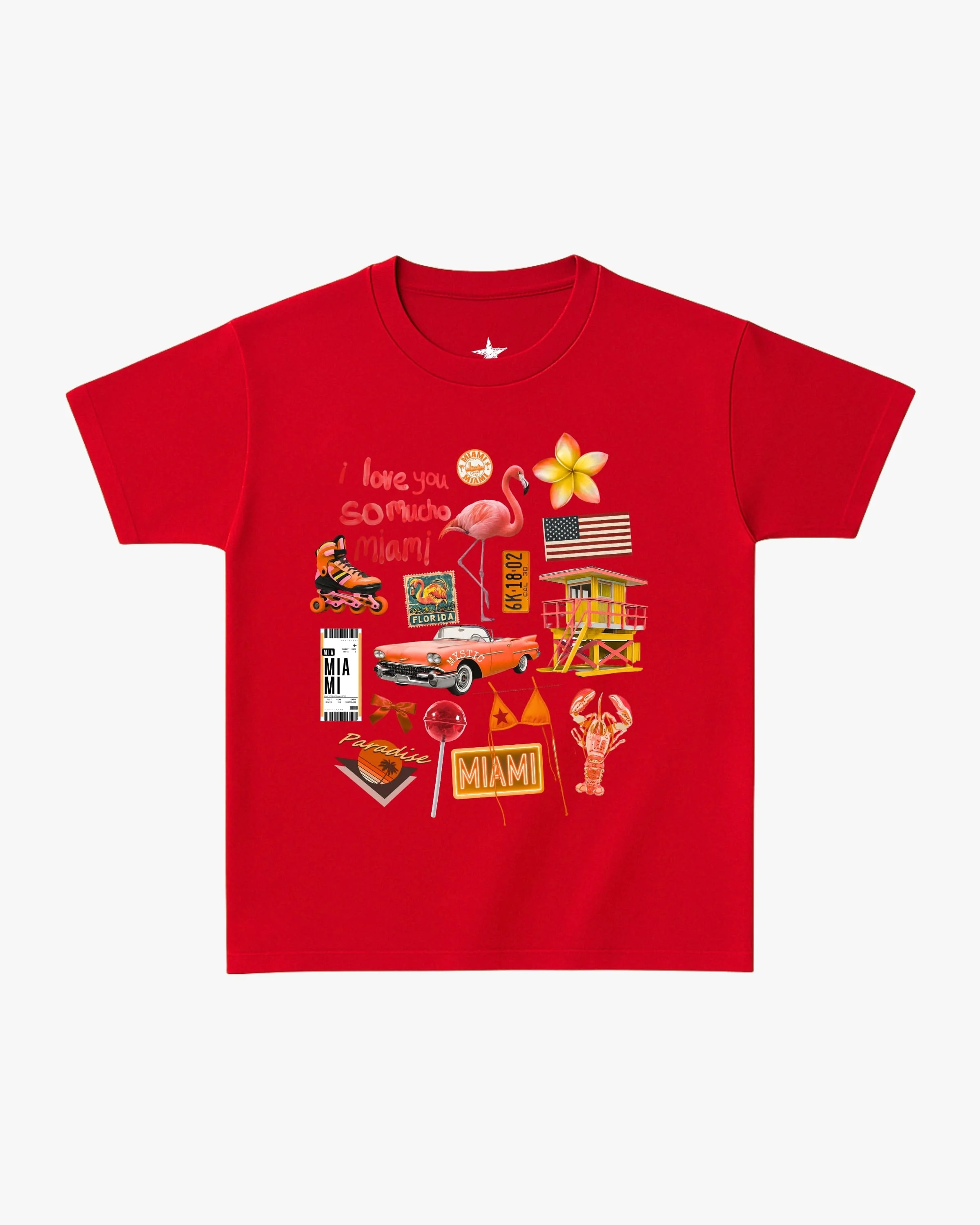 Vice Paradise - Baby Tee - Image 4