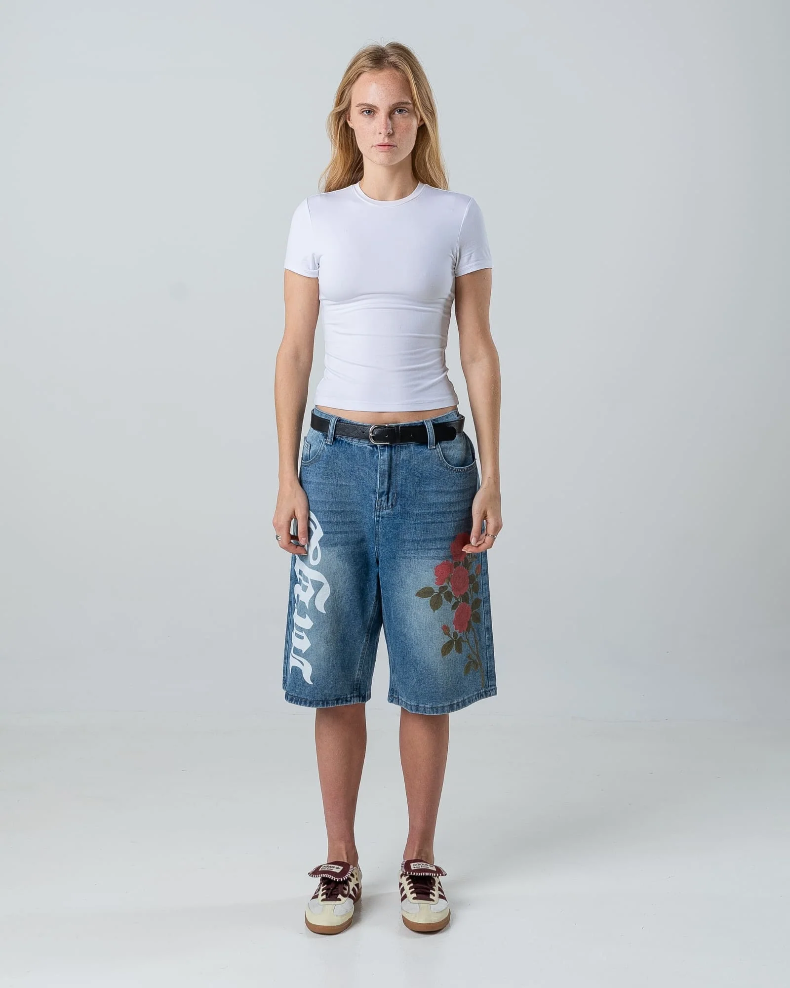Wild Petals Long Shorts - Image 3